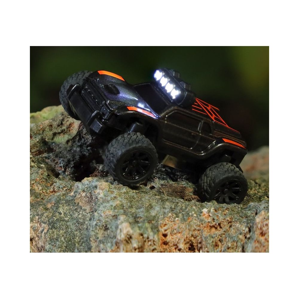 Turbo Racing Micro Monster truck 1/76&egrave;me Noir RTR- TB-C81-BL