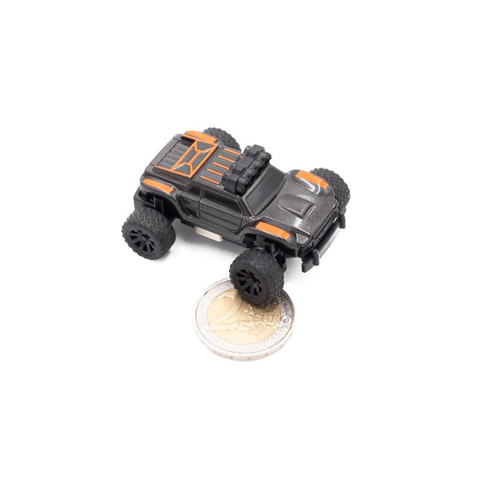 Turbo Racing Micro Monster truck 1/76&egrave;me Noir RTR- TB-C81-BL