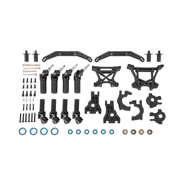 Upgrade kit de transmission renforc&eacute; Noir � HOSS/SLASH/RUSTLER 4X4 ( TRX9080 )