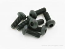 VIS BTR T&Ecirc;TE RONDE M3 x Y mm - Black Bull