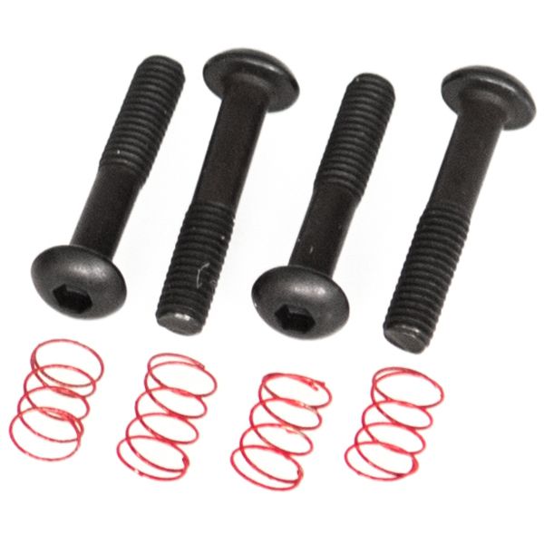 Vis de fixation de plaquettes de frein + ressorts de rappel