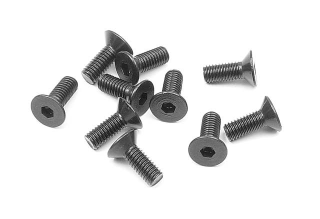 Vis FHC M3x8  (10) - 903308 - Pi&egrave;ce d&eacute;tach&eacute;e XRAY