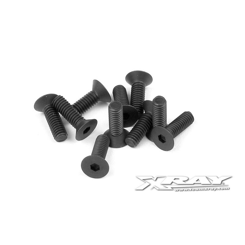 Vis tete fraisee Sfh M2.5x6 (10) - 903256 - Pi&egrave;ce d&eacute;tach&eacute;e XRAY