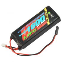 VZ0250 - accu de r&eacute;ception plat VOLTZ 1600mah 2S 6.6V RX LiFe