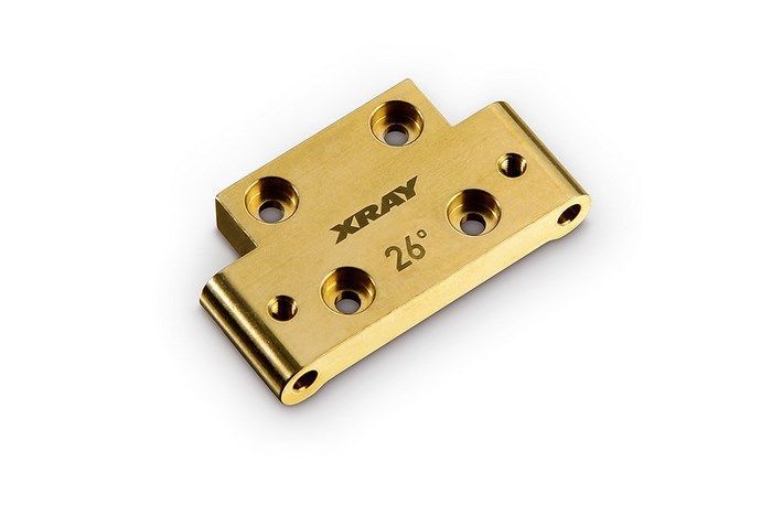 XB2 Support triangle avant laiton 26&deg;- 322312