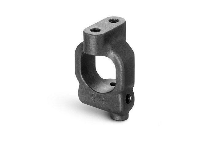 XB4 Etrier plastique droit 9&deg; Graphite- 362210-G
