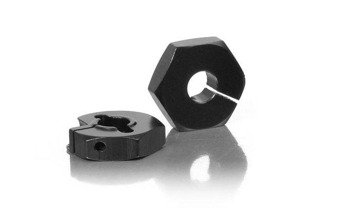 XB4 Hexagones de roue 14mm  -0.75mm (2)- 365351 - Pi&egrave;ce d&eacute;tach&eacute;e XRAY