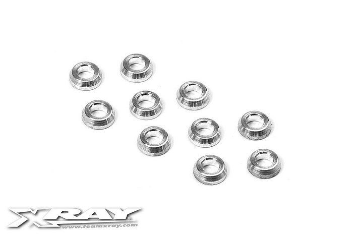 XB4 Rondelles coniques alu (10)- 362280