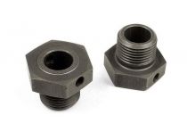 XB8 Hexagones de roue +1mm - 355251 - Pi&egrave;ce d&eacute;tach&eacute;e XRAY